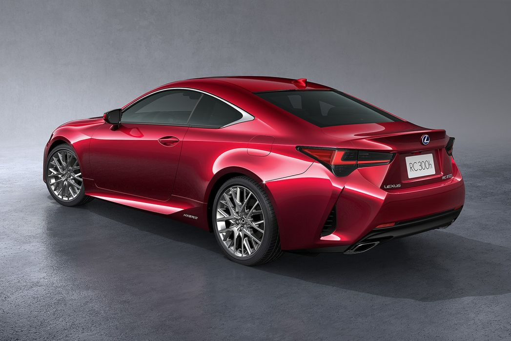 Lexus RC Coupe 300H 2.5 FSport 2dr CVT [sunroof] On Lease From £494.22