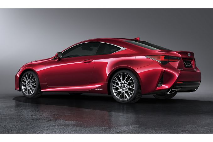 Lexus RC Coupe 300H 2.5 2dr CVT On Lease From £403.00