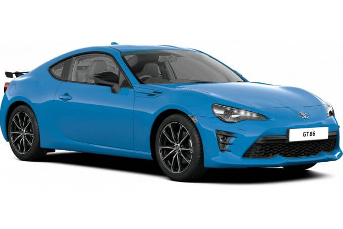 Toyota GT86 Coupe Special Edition 2.0 D-4S Blue Edition 2dr On Lease ...