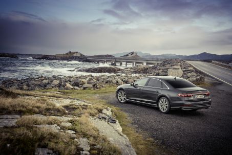 Video Review: Audi A8 Saloon L 60 TFSI e Quattro Sport 4dr Tiptronic  [C+S]